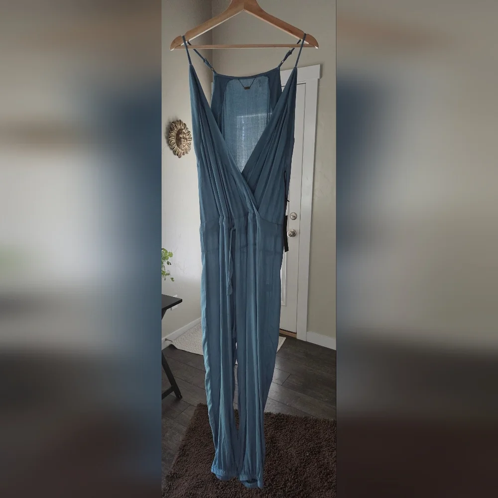 Young Fabulous & Broke Blue Jumpsuit - Picture 11 of 13